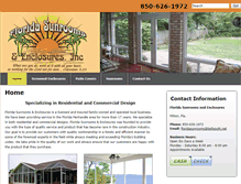 Tablet Screenshot of floridasunrooms.net